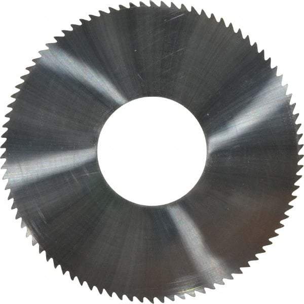 Made in USA - 1-3/4" Diam x 0.02" Blade Thickness x 5/8" Arbor Hole Diam, 90 Tooth Slitting and Slotting Saw - Arbor Connection, Solid Carbide, Concave Ground - A1 Tooling