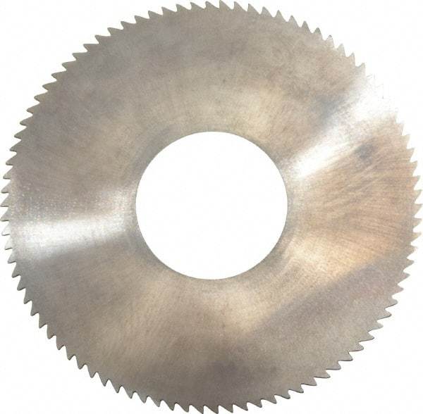 Made in USA - 1-3/4" Diam x 0.032" Blade Thickness x 5/8" Arbor Hole Diam, 90 Tooth Slitting and Slotting Saw - Arbor Connection, Solid Carbide, Concave Ground - A1 Tooling