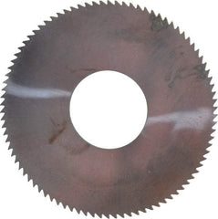 Made in USA - 1-3/4" Diam x 0.045" Blade Thickness x 5/8" Arbor Hole Diam, 90 Tooth Slitting and Slotting Saw - Arbor Connection, Solid Carbide, Concave Ground - A1 Tooling