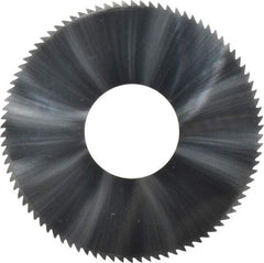 Made in USA - 1-3/4" Diam x 0.051" Blade Thickness x 5/8" Arbor Hole Diam, 90 Tooth Slitting and Slotting Saw - Arbor Connection, Solid Carbide, Concave Ground - A1 Tooling