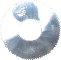 Made in USA - 1-3/4" Diam x 0.057" Blade Thickness x 5/8" Arbor Hole Diam, 90 Tooth Slitting and Slotting Saw - Arbor Connection, Solid Carbide, Concave Ground - A1 Tooling