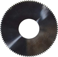 Made in USA - 1-3/4" Diam x 0.064" Blade Thickness x 5/8" Arbor Hole Diam, 90 Tooth Slitting and Slotting Saw - Arbor Connection, Solid Carbide, Concave Ground - A1 Tooling