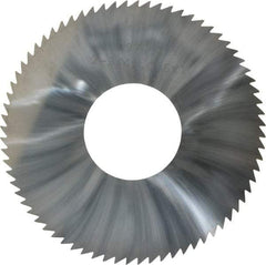 Made in USA - 2-3/4" Diam x 0.036" Blade Thickness x 1" Arbor Hole Diam, 72 Tooth Slitting and Slotting Saw - Arbor Connection, Solid Carbide, Concave Ground - A1 Tooling