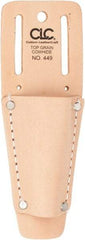 CLC - 1 Pocket Knife Holster - Leather, Tan - A1 Tooling