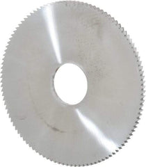 Made in USA - 2" Diam x 1/16" Thick, 1/2" Arbor Hole Diam, 110 Teeth, Solid Carbide Jeweler's Saw - Uncoated - A1 Tooling