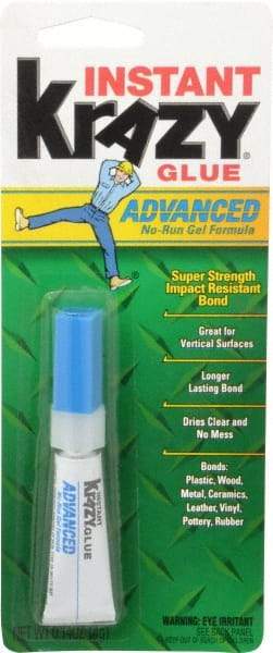 Elmer's - 0.14 oz Tube Clear Instant Adhesive - 1 min Working Time, Bonds to Ceramic, Leather, Metal, Plastic, Porcelain, Rubber, Vinyl & Wood - A1 Tooling