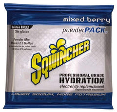 Sqwincher - 23.83 oz Pack Mixed Berry Activity Drink - Powdered, Yields 2.5 Gal - A1 Tooling