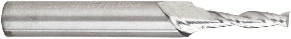 Freud - 1/8" Cutting Diam x 1/2" Length of Cut, 2 Flute, Upcut Spiral Router Bit - Solid Carbide, 2" OAL x 1/4" Shank Diam, Cut-Out - A1 Tooling