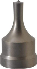 Cleveland Steel Tool - 5/16 Inch Diameter Round Ironworker Punch - 1-1/32 Inch Body Diameter, 1-5/32 Inch Head Diameter, 1-15/16 Inch Overall Length - A1 Tooling