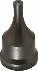 Cleveland Steel Tool - 5/16 Inch Diameter Round Ironworker Punch - 1-1/16 Inch Body Diameter, 1-7/32 Inch Head Diameter, 2-1/8 Inch Overall Length - A1 Tooling