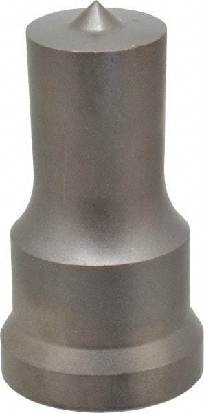 Cleveland Steel Tool - 13/16 Inch Diameter Round Ironworker Punch - 1-1/16 Inch Body Diameter, 1-7/32 Inch Head Diameter, 2-1/8 Inch Overall Length - A1 Tooling