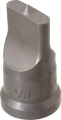 Cleveland Steel Tool - 5/16 Inch Wide Oblong Ironworker Punch - 1-1/16 Inch Body Diameter, 1-7/32 Inch Head Diameter, 2-1/8 Inch Overall Length - A1 Tooling