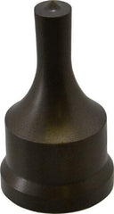 Cleveland Steel Tool - 7/16 Inch Diameter Round Ironworker Punch - 1-7/32 Inch Body Diameter, 1-3/8 Inch Head Diameter, 2-3/8 Inch Overall Length - A1 Tooling