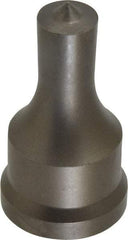 Cleveland Steel Tool - 5/8 Inch Diameter Round Ironworker Punch - 1-7/32 Inch Body Diameter, 1-3/8 Inch Head Diameter, 2-3/8 Inch Overall Length - A1 Tooling