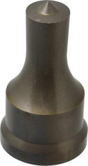 Cleveland Steel Tool - 21/32 Inch Diameter Round Ironworker Punch - 1-7/32 Inch Body Diameter, 1-3/8 Inch Head Diameter, 2-3/8 Inch Overall Length - A1 Tooling