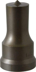 Cleveland Steel Tool - 7/8 Inch Diameter Round Ironworker Punch - 1-7/32 Inch Body Diameter, 1-3/8 Inch Head Diameter, 2-3/8 Inch Overall Length - A1 Tooling