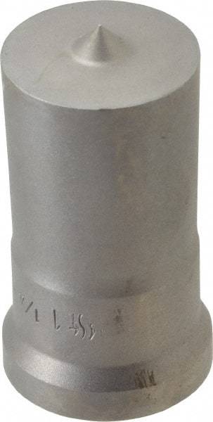 Cleveland Steel Tool - 1-1/4 Inch Diameter Round Ironworker Punch - 1-7/32 Inch Body Diameter, 1-3/8 Inch Head Diameter, 2-3/8 Inch Overall Length - A1 Tooling