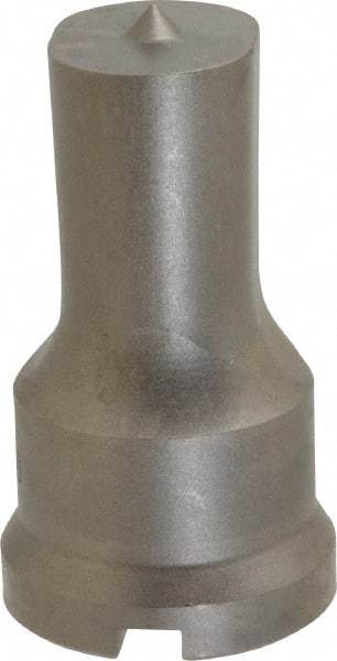 Cleveland Steel Tool - 13/16 Inch Wide Oblong Ironworker Punch - 1-7/32 Inch Body Diameter, 1-3/8 Inch Head Diameter, 2-3/8 Inch Overall Length - A1 Tooling