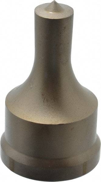 Cleveland Steel Tool - 5/8 Inch Diameter Round Ironworker Punch - 1-17/32 Inch Body Diameter, 1-11/16 Inch Head Diameter, 2-11/16 Inch Overall Length - A1 Tooling