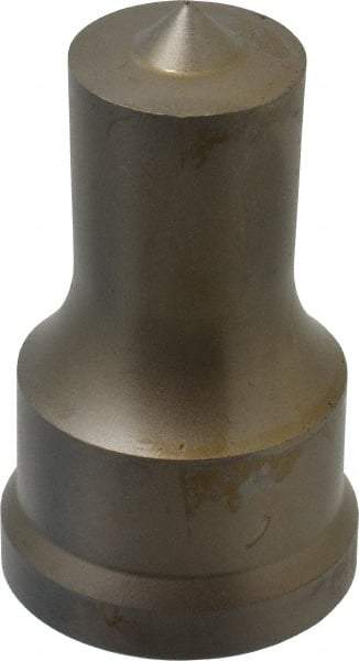 Cleveland Steel Tool - 1-1/16 Inch Diameter Round Ironworker Punch - 1-17/32 Inch Body Diameter, 1-11/16 Inch Head Diameter, 2-11/16 Inch Overall Length - A1 Tooling