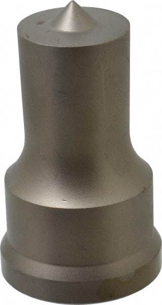 Cleveland Steel Tool - 1-1/8 Inch Diameter Round Ironworker Punch - 1-17/32 Inch Body Diameter, 1-11/16 Inch Head Diameter, 2-11/16 Inch Overall Length - A1 Tooling