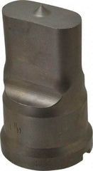 Cleveland Steel Tool - 11/16 Inch Wide Oblong Ironworker Punch - 1-17/32 Inch Body Diameter, 1-11/16 Inch Head Diameter, 2-11/16 Inch Overall Length - A1 Tooling