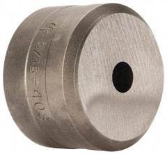 Cleveland Steel Tool - 5/16 Inch Diameter Round Ironworker Die - 1-1/2 Inch Head Diameter, 1 Inch Head Height - A1 Tooling