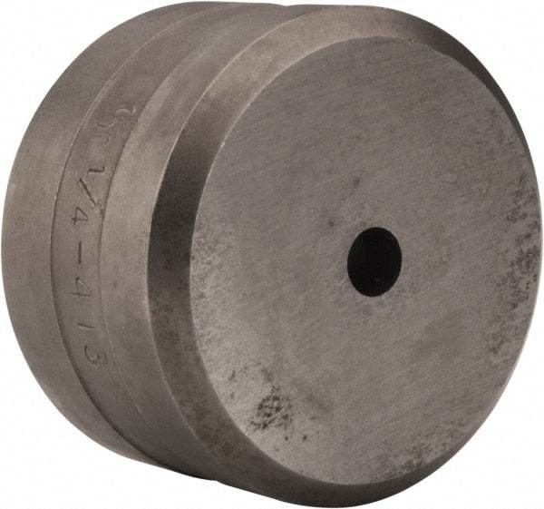 Cleveland Steel Tool - 1/4 Inch Diameter Round Ironworker Die - 1-13/16 Inch Head Diameter, 1-1/8 Inch Head Height - A1 Tooling