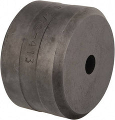 Cleveland Steel Tool - 5/16 Inch Diameter Round Ironworker Die - 1-13/16 Inch Head Diameter, 1-1/8 Inch Head Height - A1 Tooling