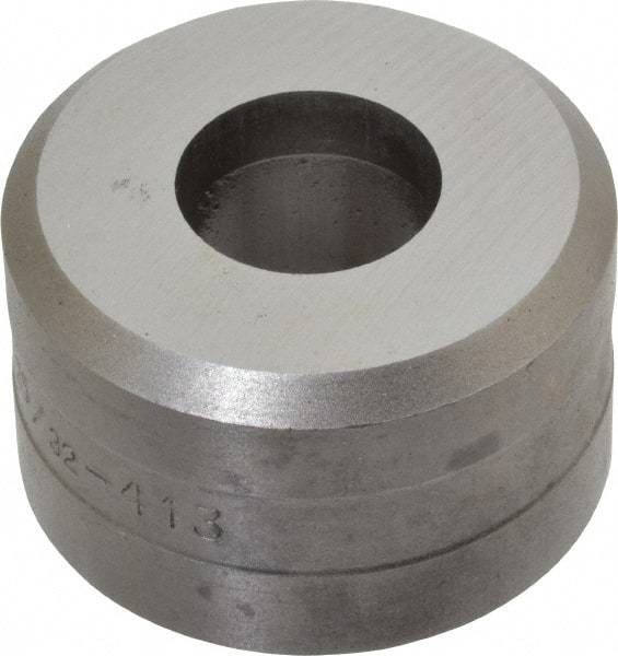 Cleveland Steel Tool - 25/32 Inch Diameter Round Ironworker Die - 1-13/16 Inch Head Diameter, 1-1/8 Inch Head Height - A1 Tooling