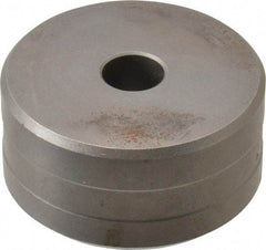 Cleveland Steel Tool - 3/8 Inch Diameter Round Ironworker Die - 2 Inch Head Diameter, 1 Inch Head Height - A1 Tooling