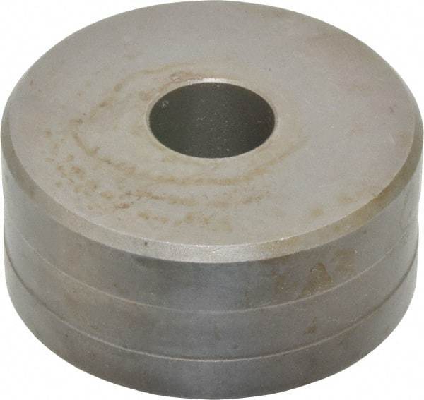 Cleveland Steel Tool - 15/32 Inch Diameter Round Ironworker Die - 2 Inch Head Diameter, 1 Inch Head Height - A1 Tooling