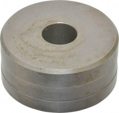 Cleveland Steel Tool - 15/32 Inch Diameter Round Ironworker Die - 2 Inch Head Diameter, 1 Inch Head Height - A1 Tooling