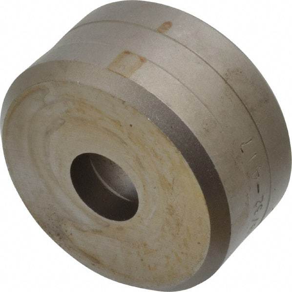 Cleveland Steel Tool - 19/32 Inch Diameter Round Ironworker Die - 2 Inch Head Diameter, 1 Inch Head Height - A1 Tooling