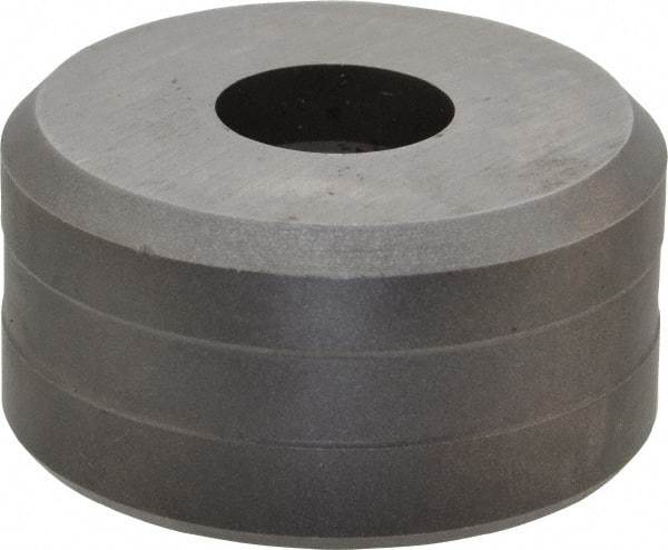 Cleveland Steel Tool - 23/32 Inch Diameter Round Ironworker Die - 2 Inch Head Diameter, 1 Inch Head Height - A1 Tooling