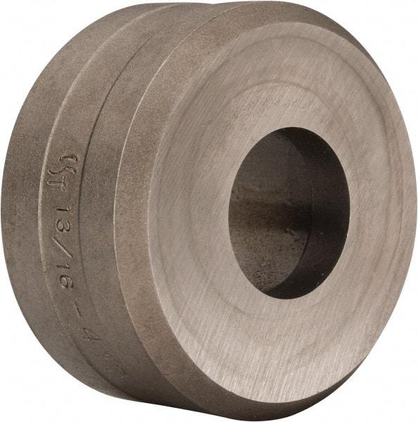 Cleveland Steel Tool - 13/16 Inch Diameter Round Ironworker Die - 2 Inch Head Diameter, 1 Inch Head Height - A1 Tooling