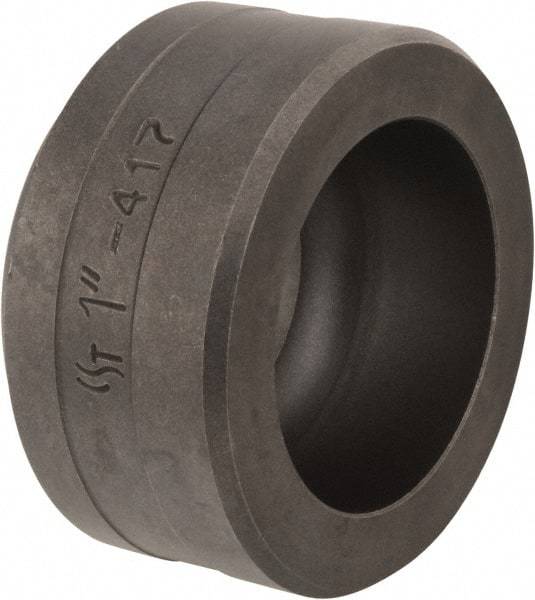 Cleveland Steel Tool - 1 Inch Diameter Round Ironworker Die - 2 Inch Head Diameter, 1 Inch Head Height - A1 Tooling