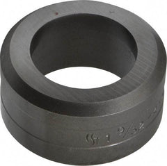 Cleveland Steel Tool - 1-9/32 Inch Diameter Round Ironworker Die - 2 Inch Head Diameter, 1 Inch Head Height - A1 Tooling