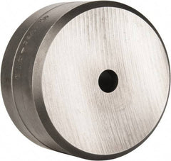 Cleveland Steel Tool - 11/32 Inch Diameter Round Ironworker Die - 2-3/8 Inch Head Diameter, 1-1/4 Inch Head Height - A1 Tooling