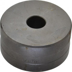 Cleveland Steel Tool - 1/2 Inch Diameter Round Ironworker Die - 2-3/8 Inch Head Diameter, 1-1/4 Inch Head Height - A1 Tooling