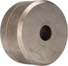 Cleveland Steel Tool - 9/16 Inch Diameter Round Ironworker Die - 2-3/8 Inch Head Diameter, 1-1/4 Inch Head Height - A1 Tooling