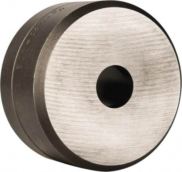 Cleveland Steel Tool - 19/32 Inch Diameter Round Ironworker Die - 2-3/8 Inch Head Diameter, 1-1/4 Inch Head Height - A1 Tooling