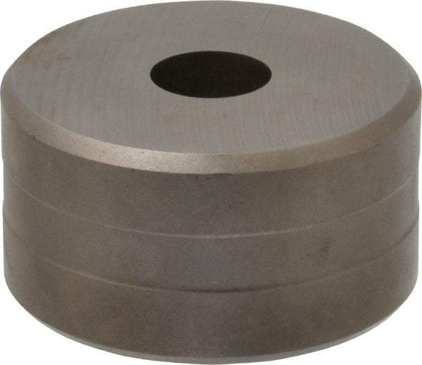 Cleveland Steel Tool - 11/16 Inch Diameter Round Ironworker Die - 2-3/8 Inch Head Diameter, 1-1/4 Inch Head Height - A1 Tooling