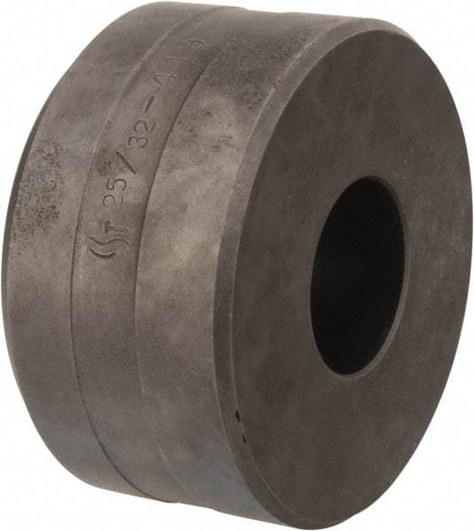 Cleveland Steel Tool - 25/32 Inch Diameter Round Ironworker Die - 2-3/8 Inch Head Diameter, 1-1/4 Inch Head Height - A1 Tooling