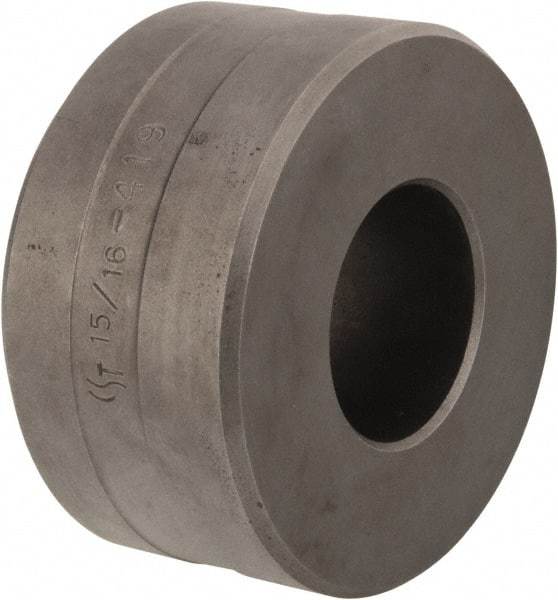 Cleveland Steel Tool - 15/16 Inch Diameter Round Ironworker Die - 2-3/8 Inch Head Diameter, 1-1/4 Inch Head Height - A1 Tooling