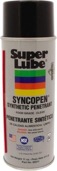 Synco Chemical - 11 oz Aerosol Synthetic Penetrant - Food Grade - A1 Tooling