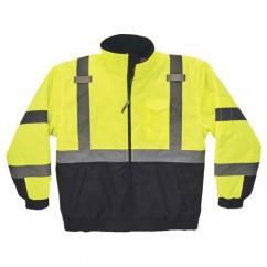 8377 XL LIME QUILTED BOMBER JACKET - A1 Tooling