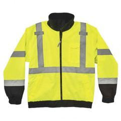 8379 XL LIME FLEECE LINED BOMBER - A1 Tooling