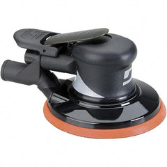 Dynabrade - 12,000 OPM, 18 CFM Air Consumption, Palm Air Orbital Sander - Round Pad, 1/4 NPT Inlet - A1 Tooling