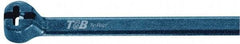 Thomas & Betts - 3.62" Long Blue Nylon Standard Cable Tie - 18 Lb Tensile Strength, 0.91mm Thick, 15.9mm Max Bundle Diam - A1 Tooling